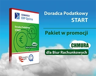 Comarch ERP Optima Pakiet Doradca Podatkowy START