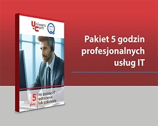 Pakiet 5 godzin profesjonalnych usług IT