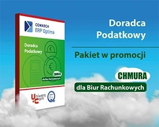 Comarch ERP Optima Pakiet Doradca Podatkowy