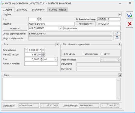 Środki Trwałe – subskrypcja