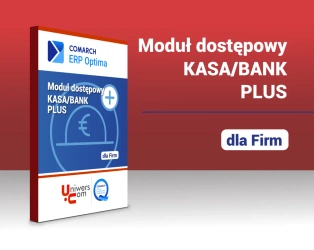 Moduł dostępowy Kasa / Bank PLUS