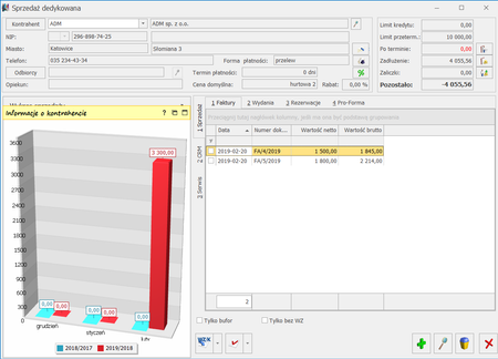 gr1 COMARCH ERP OPTIMA Faktury test