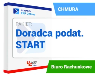 Comarch ERP Optima Pakiet Doradca Podatkowy START