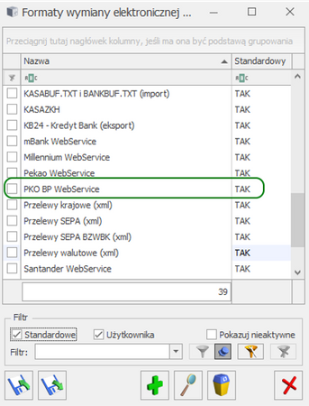 Faktury – subskrypcja