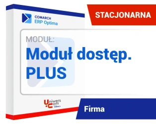 Moduł dostępowy Kasa / Bank PLUS