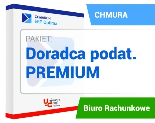 Comarch ERP Optima Pakiet Doradca Podatkowy Premium