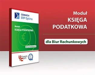 COMARCH ERP OPTIMA Księga Podatkowa dla Biur Rachunkowych