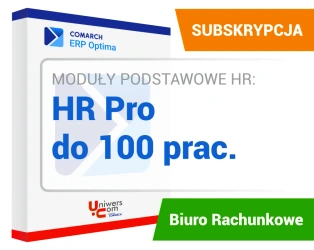HR Pro do 100 pracowników – Kadry i Płace (Biuro Rachunkowe, subskrypcja)