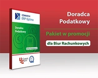 Comarch ERP Optima Pakiet Doradca Podatkowy